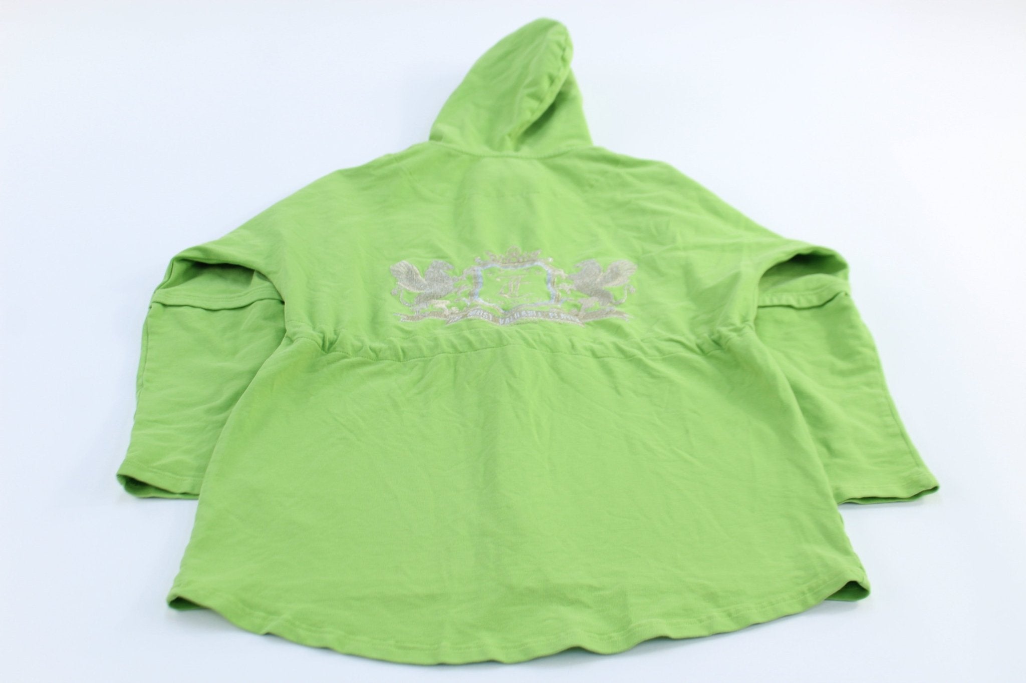 Women's Juicy Couture Embroidered Green Hoodie - ThriftedThreads.com