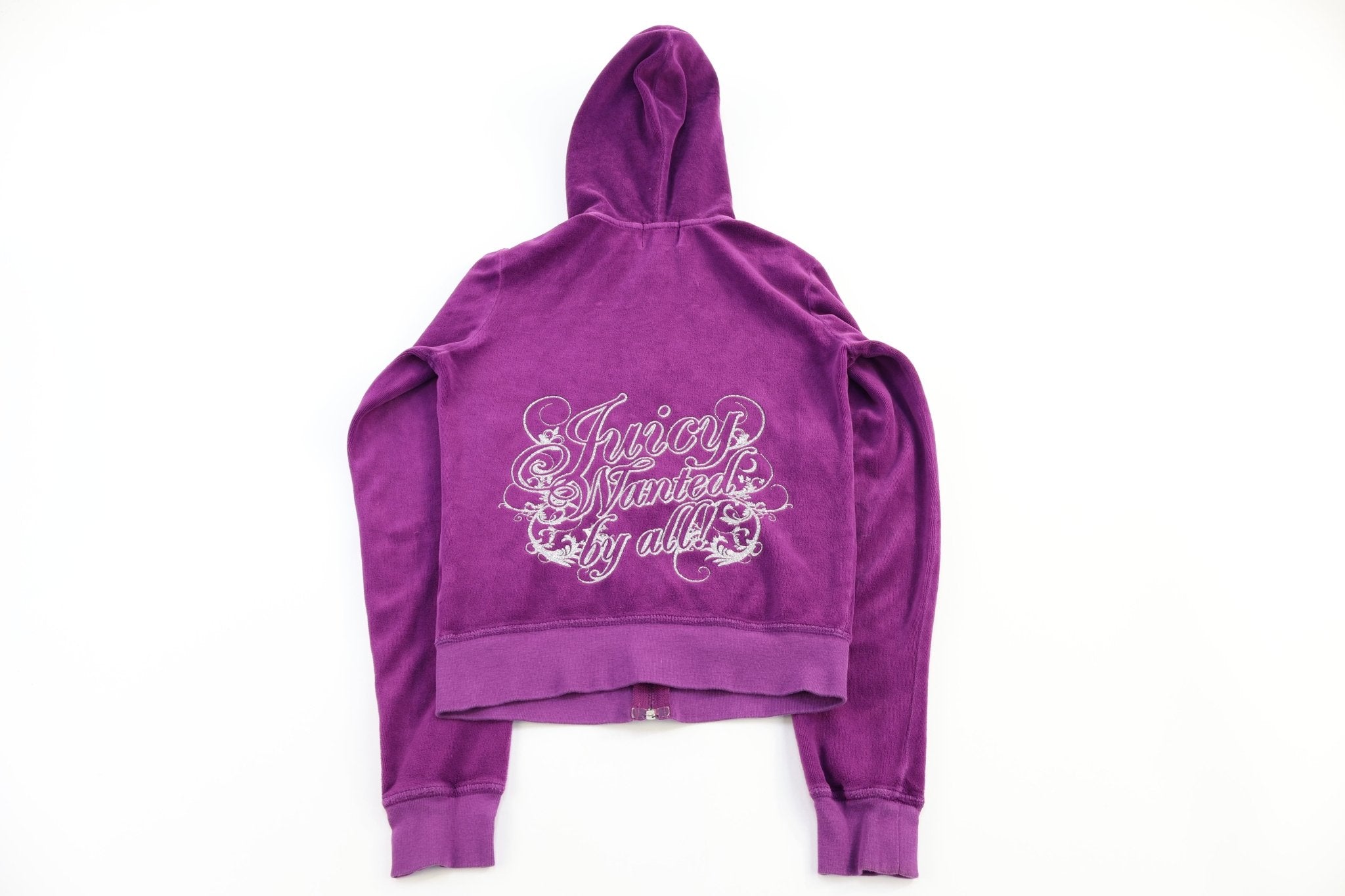 Women's Juicy Couture Purple Full Zip Sweater - Sweater - Thrifted Threads
