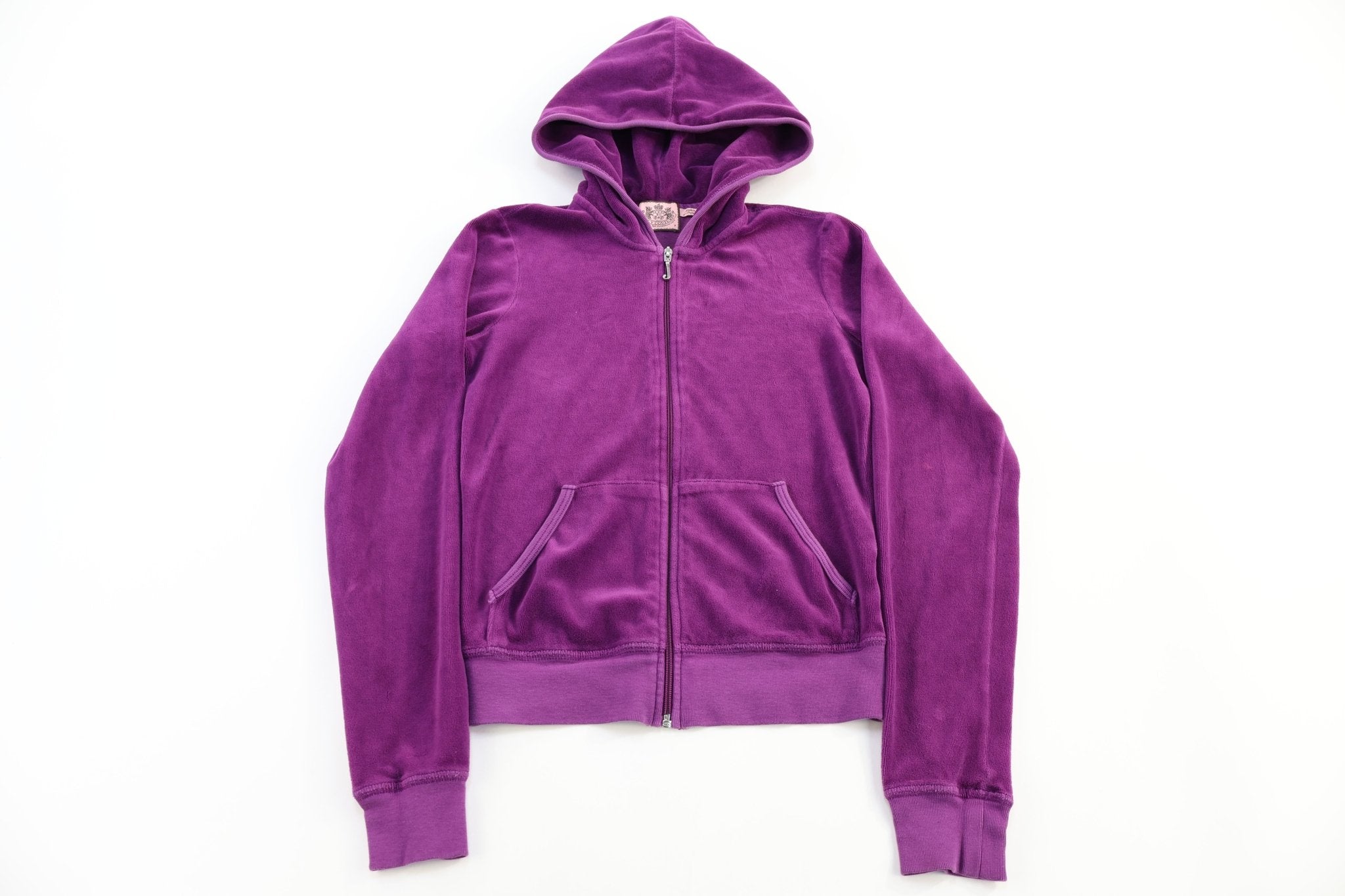 Women's Juicy Couture Purple Full Zip Sweater - Sweater - Thrifted Threads
