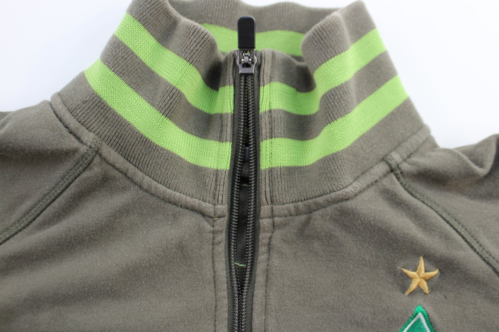 Women's Kappa Embroidered Logo Werder Bremen Zip Up Jacket - Jacket - Thrifted Threads