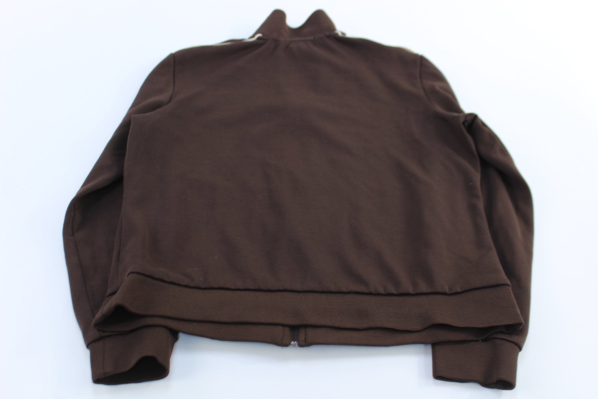 Women's Lauren Active Ralph Lauren Brown Track Jacket - ThriftedThreads.com