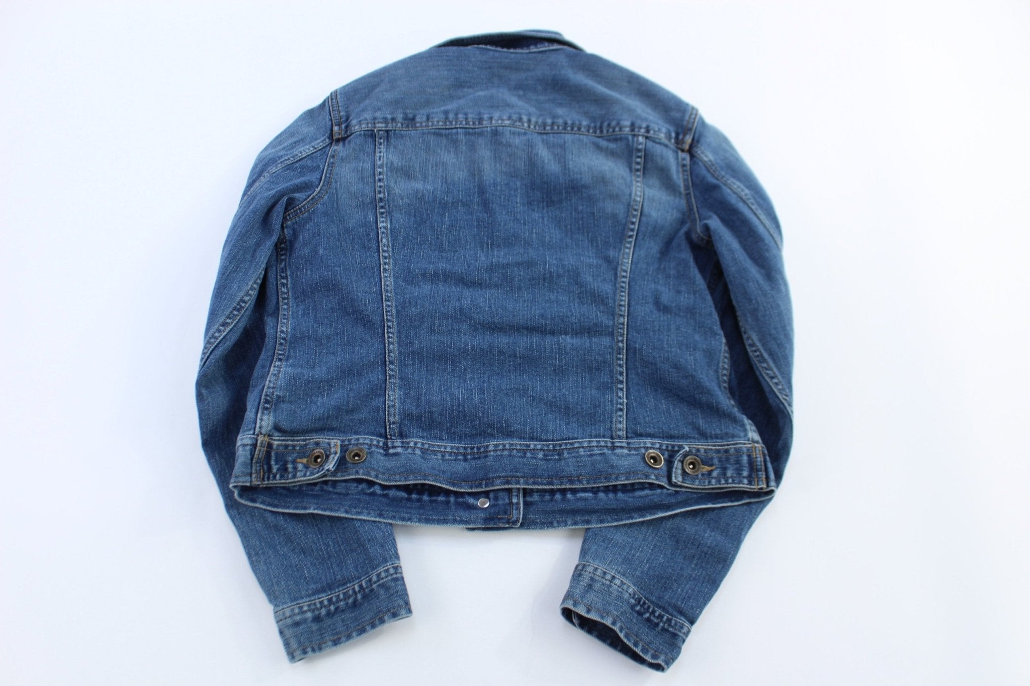 Women's Lauren Jeans Co Dark Wash Denim Jacket - jacket - Thrifted Threads