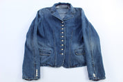 Women's Lauren Jeans Co Denim Jacket - ThriftedThreads.com
