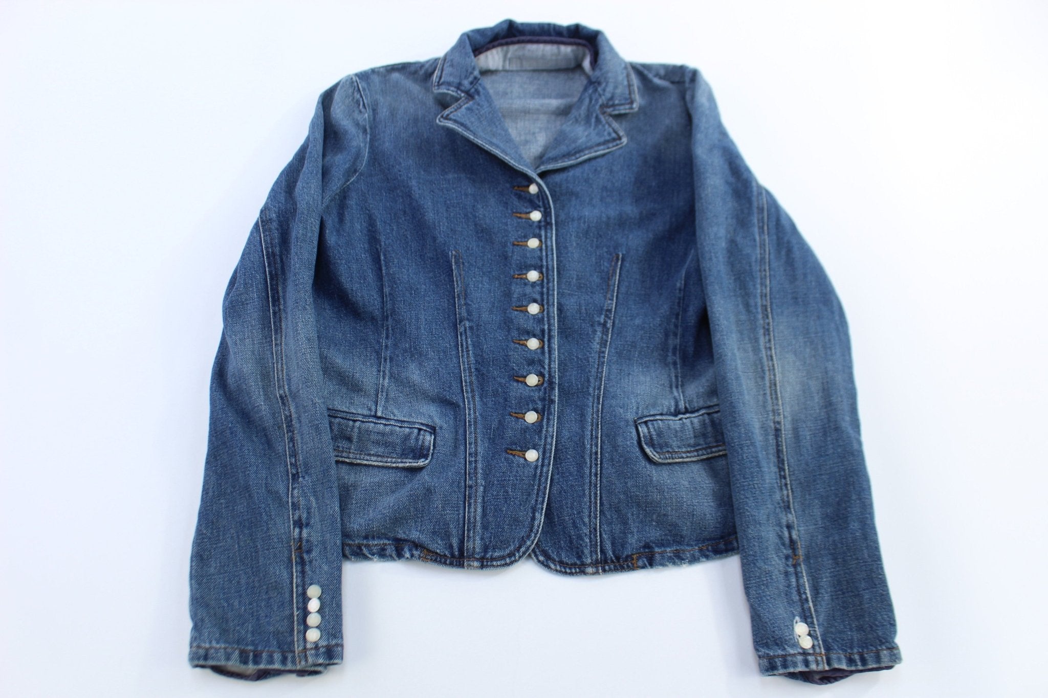 Women's Lauren Jeans Co Denim Jacket - ThriftedThreads.com
