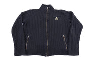 Women's Lauren Ralph Black Full Zip Jacket - Jacket - Thrifted Threads
