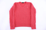 Women's Lauren Ralph Lauren Pink Knit Sweater - Sweater - Thrifted Threads