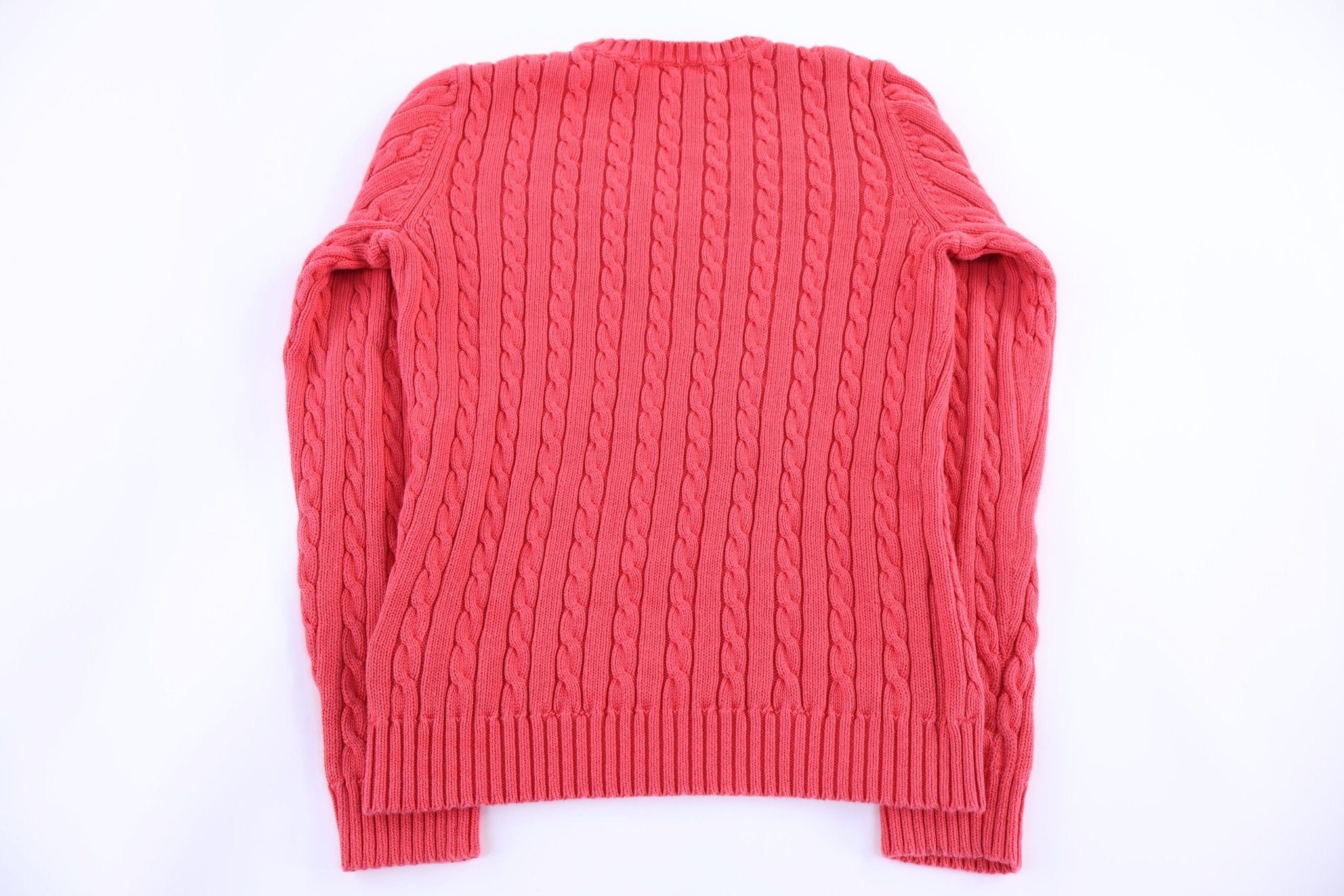 Women's Lauren Ralph Lauren Pink Knit Sweater - Sweater - Thrifted Threads