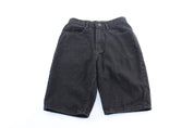 Women's Lee Black Wash Denim Shorts - Pants/Shorts - Thrifted Threads