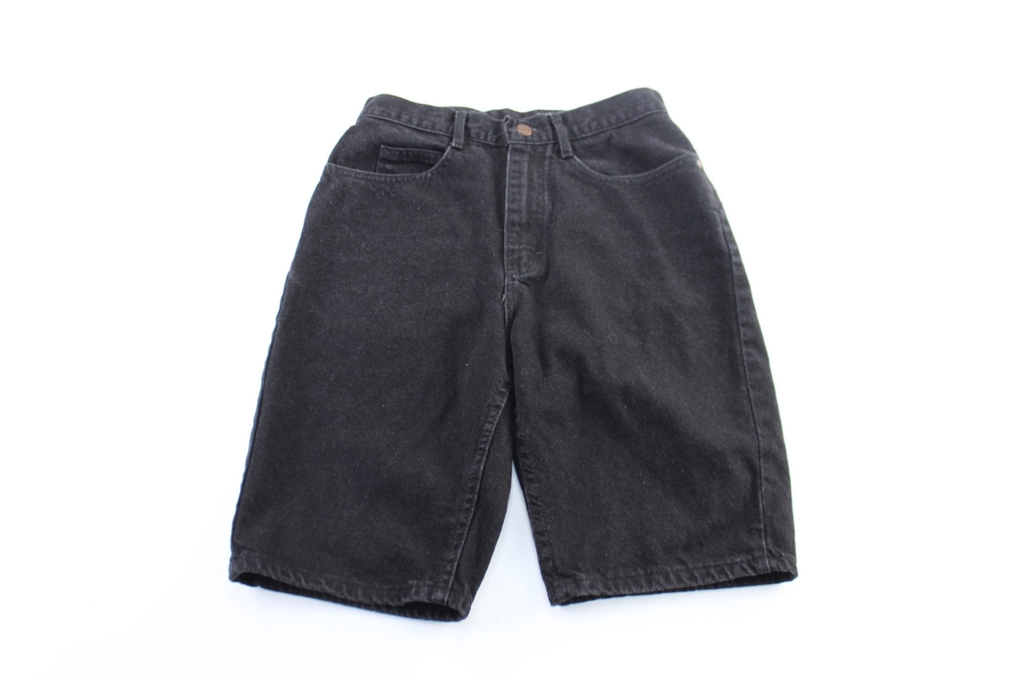 Women's Lee Black Wash Denim Shorts - Pants/Shorts - Thrifted Threads