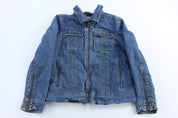 Women's Lee Full Zip Denim Jacket - ThriftedThreads.com