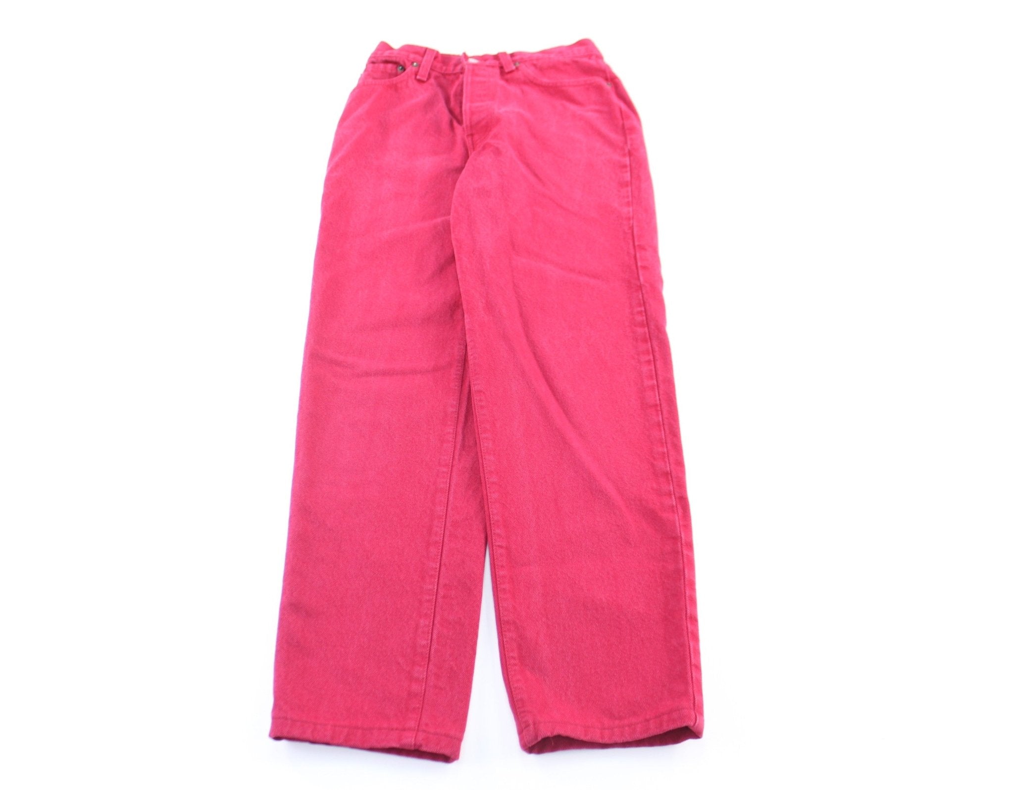 Women's Levi's Hot Pink Washed Denim Jeans - ThriftedThreads.com