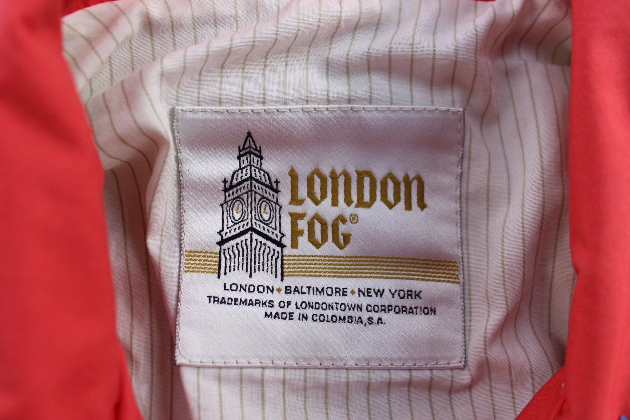 Women's London Fog Beige Zip Up Jacket - Jackets - Thrifted Threads