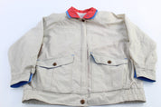 Women's London Fog Beige Zip Up Jacket - Jackets - Thrifted Threads