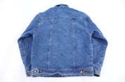 Women's London Fog Medium Wash Denim Jacket - jacket - Thrifted Threads