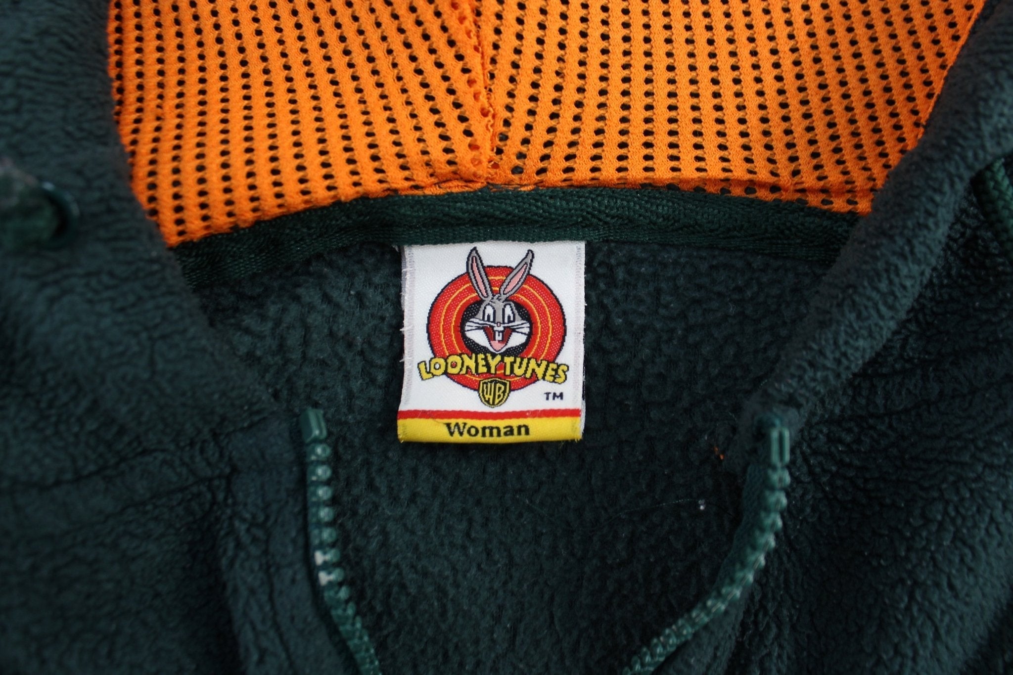 Women's Looney Tunes Embroidered Tasmanian Devil Leave Me Alone Pullover - Jackets - Thrifted Threads