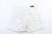 Women's Marithe Francois Girbaud White Denim Shorts - ThriftedThreads.com
