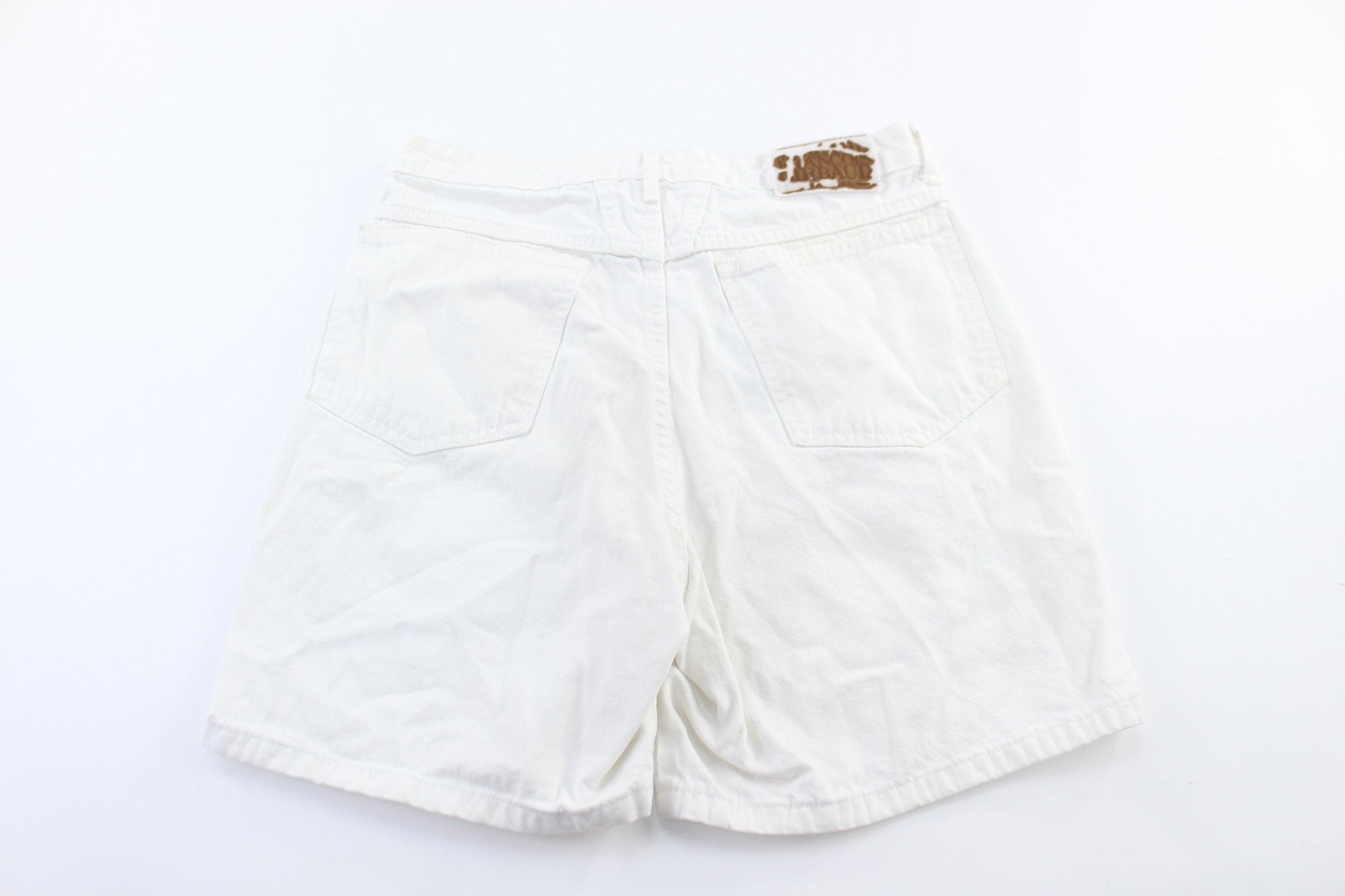 Women's Marithe Francois Girbaud White Denim Shorts - Pants/Shorts - Thrifted Threads