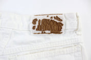 Women's Marithe Francois Girbaud White Denim Shorts - Pants/Shorts - Thrifted Threads