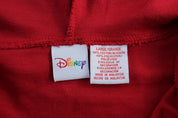 Women's Mickey Mouse Embroidered Red Full Zip Hoodie - Jackets - Thrifted Threads