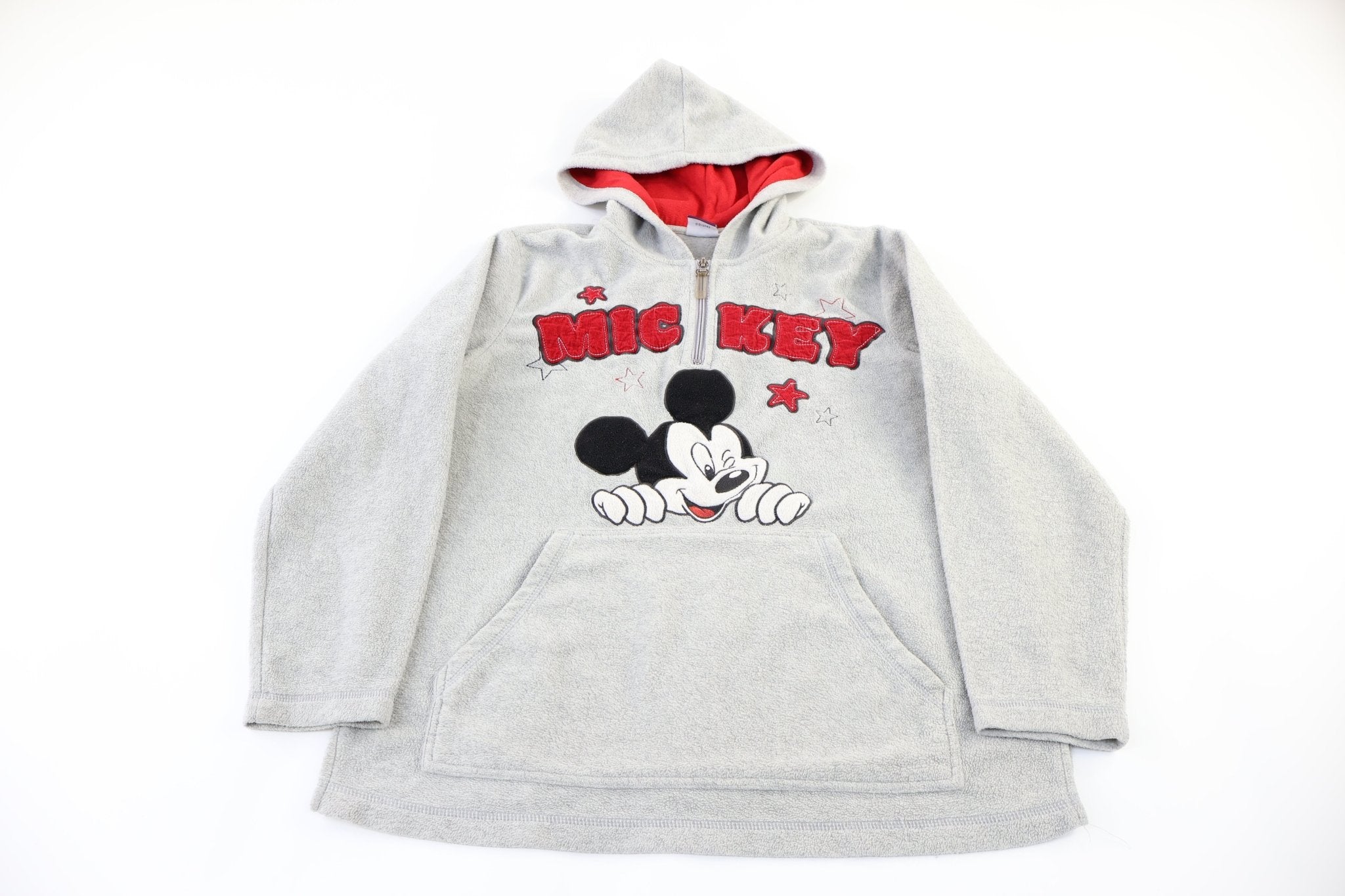Women's Mickey Mouse Pullover Fleece Hoodie - Sweatshirt - Thrifted Threads