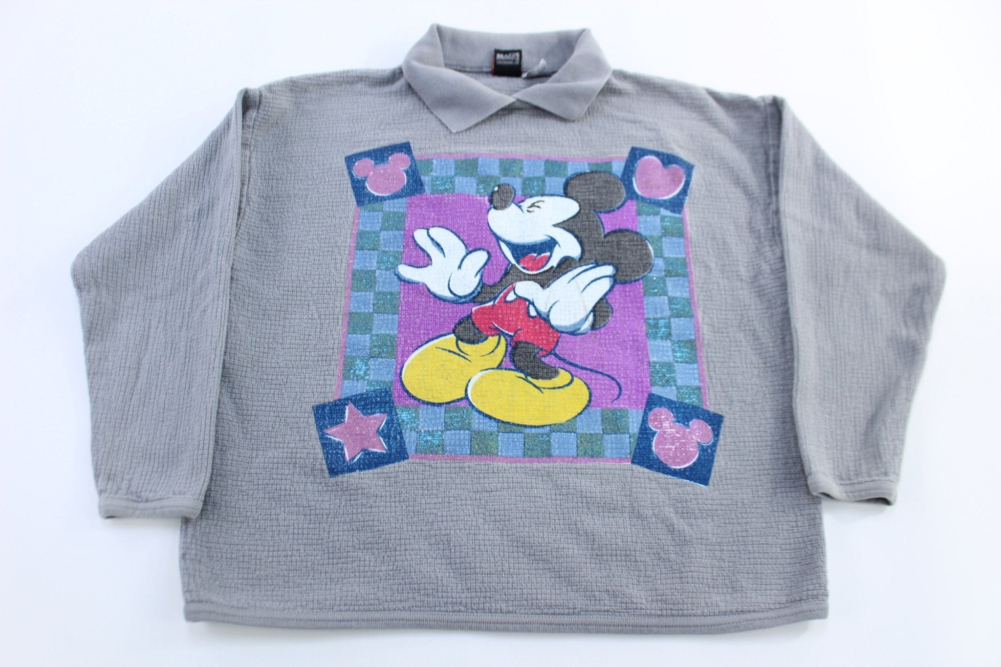 Women's Mickey Mouse Pullover Sweater - Sweater - Thrifted Threads