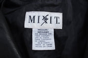 Women's Mix It Full Zip Leather Vest - ThriftedThreads.com