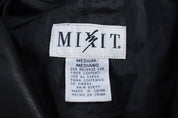 Women's Mix It Full Zip Leather Vest - Vest - Thrifted Threads