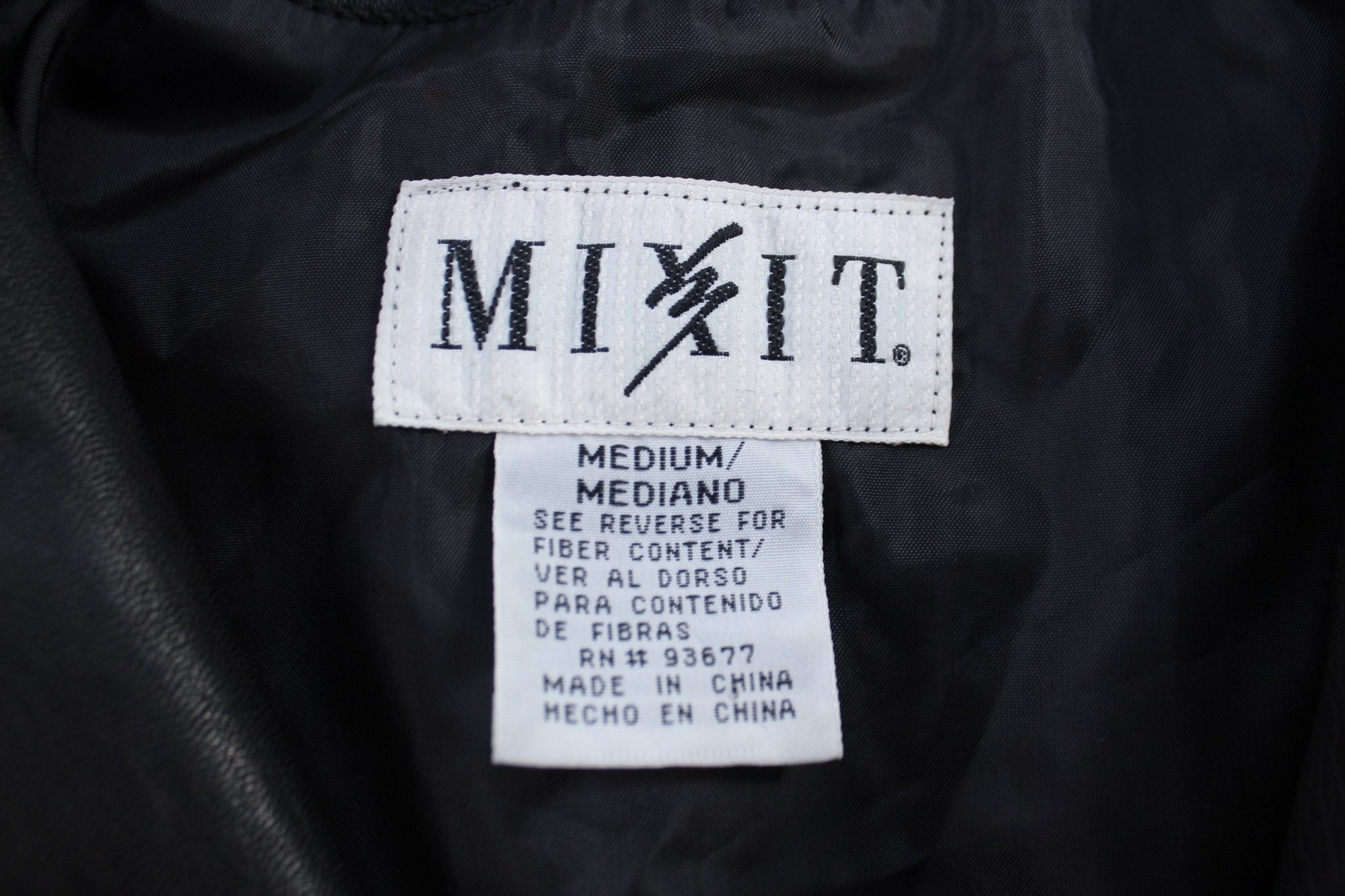 Women's Mix It Full Zip Leather Vest - Vest - Thrifted Threads