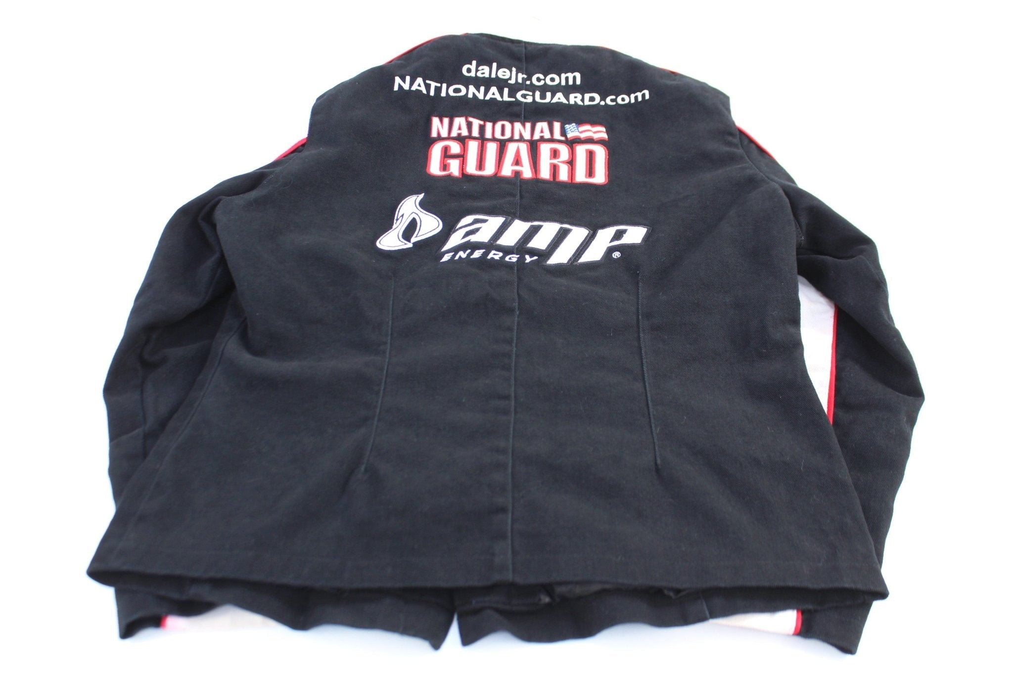 Women's Nascar National Guard Embroidered Racing Jacket - ThriftedThreads.com