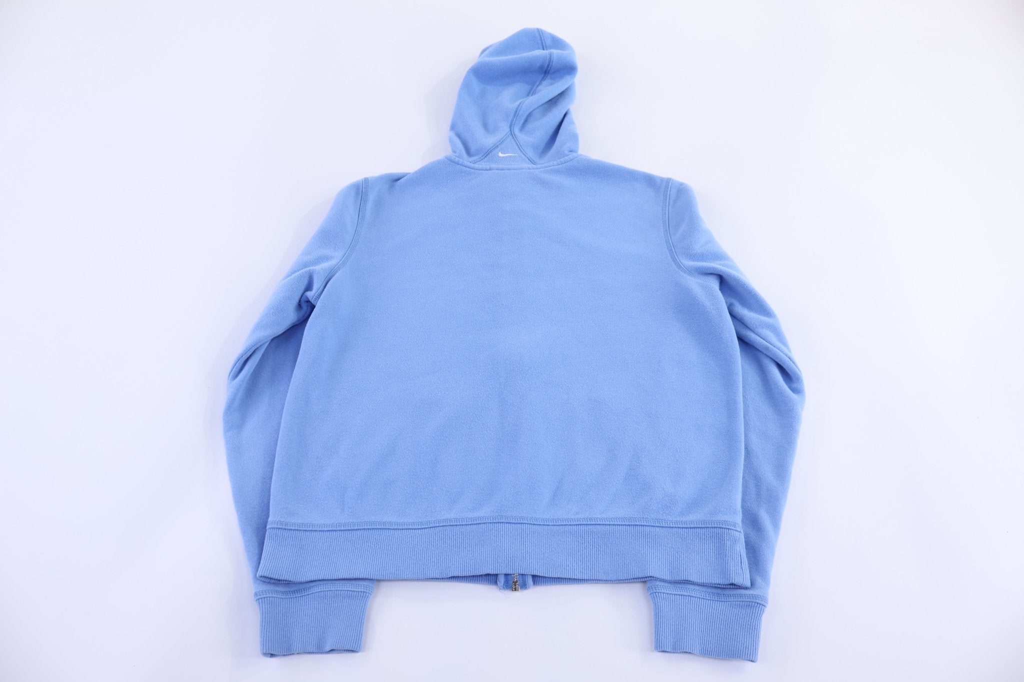 Women's Nike Blue Full Zip Hoodie - Jacket - Thrifted Threads