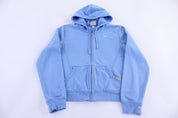 Women's Nike Blue Full Zip Hoodie - Jacket - Thrifted Threads