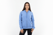 Women's Nike Blue Full Zip Hoodie - Jacket - Thrifted Threads