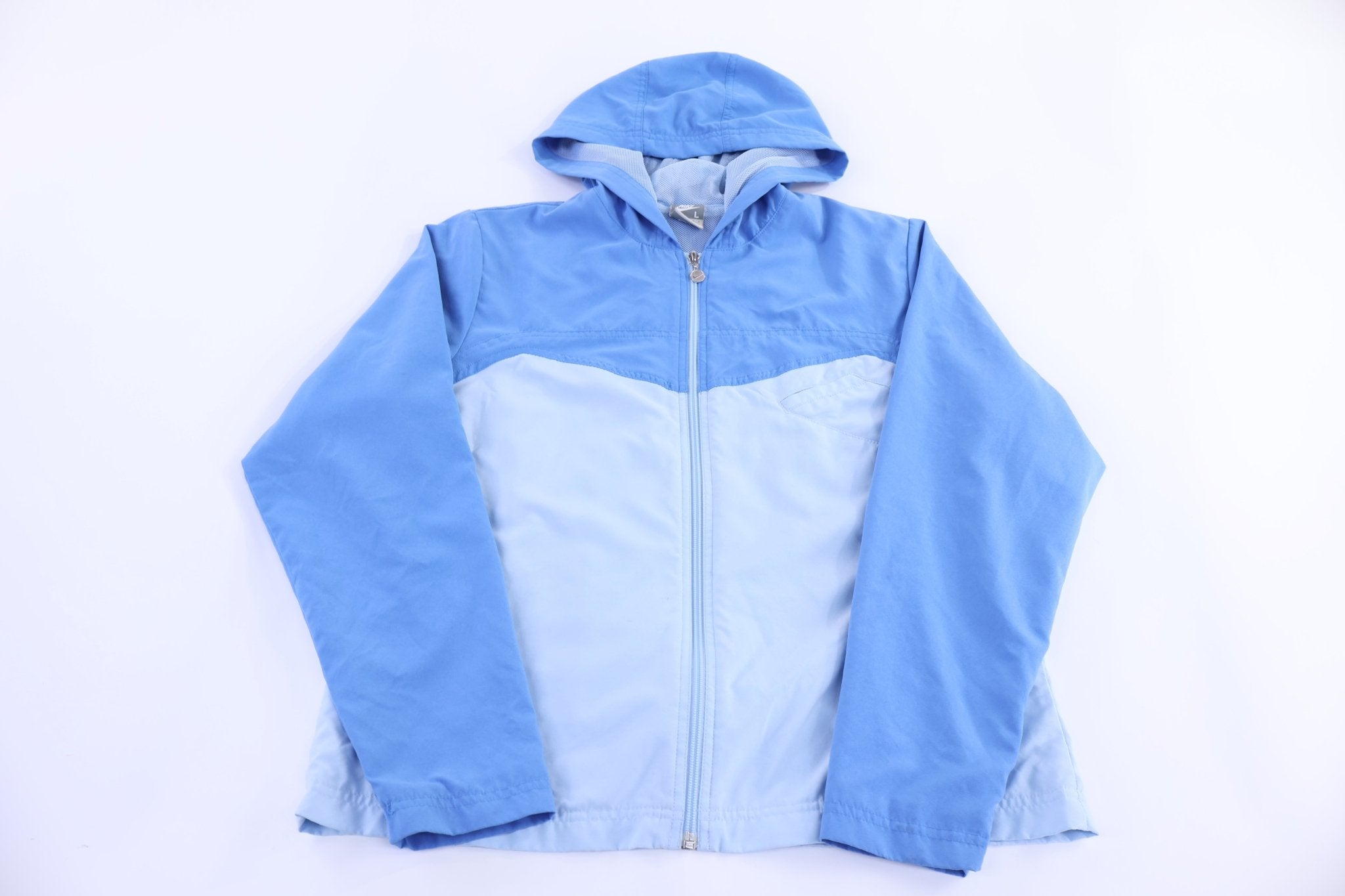Women's Nike Blue Full Zip Jacket - Jacket - Thrifted Threads