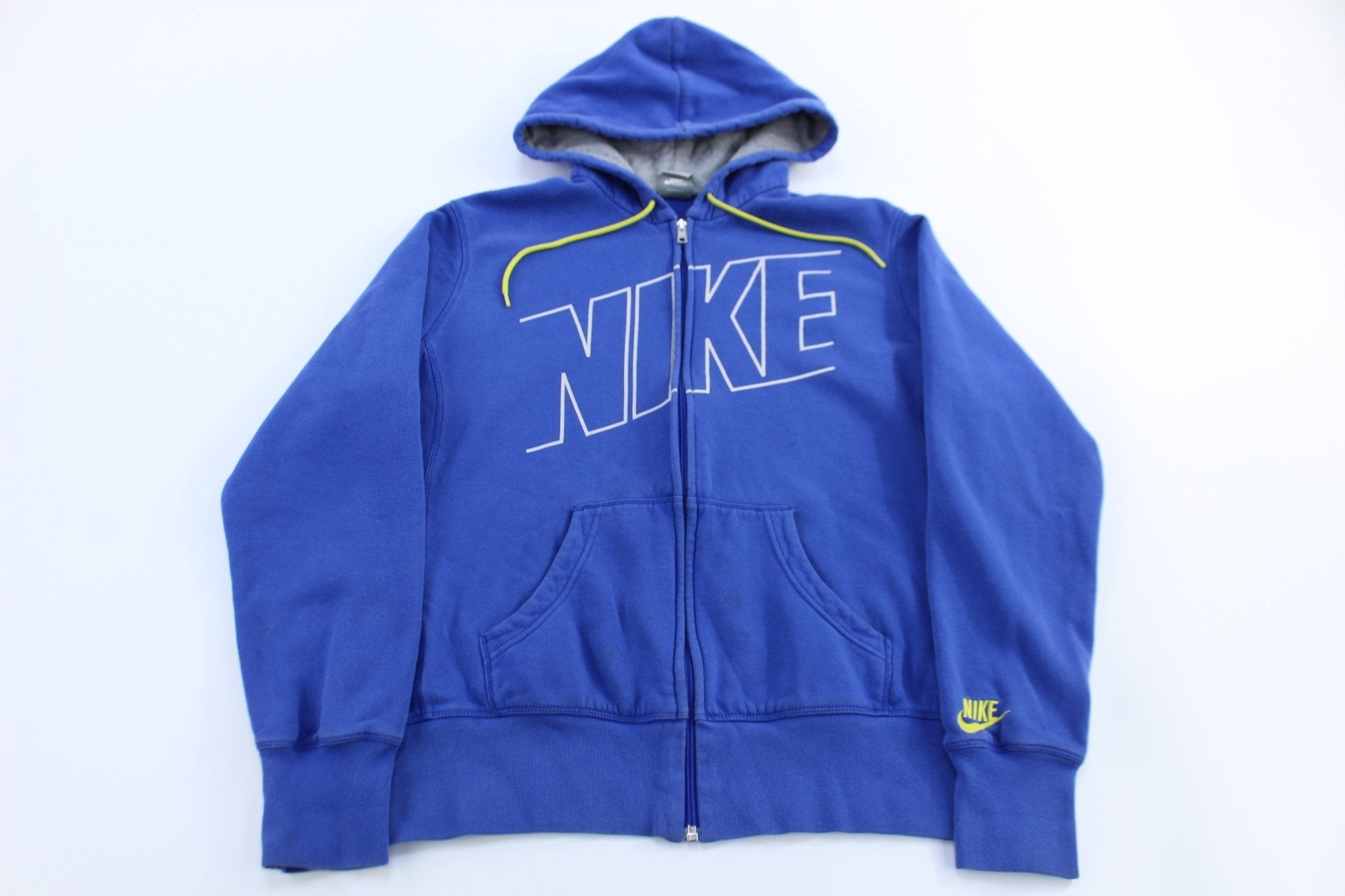 Women's Nike Blue Full Zip Jacket - jacket - Thrifted Threads