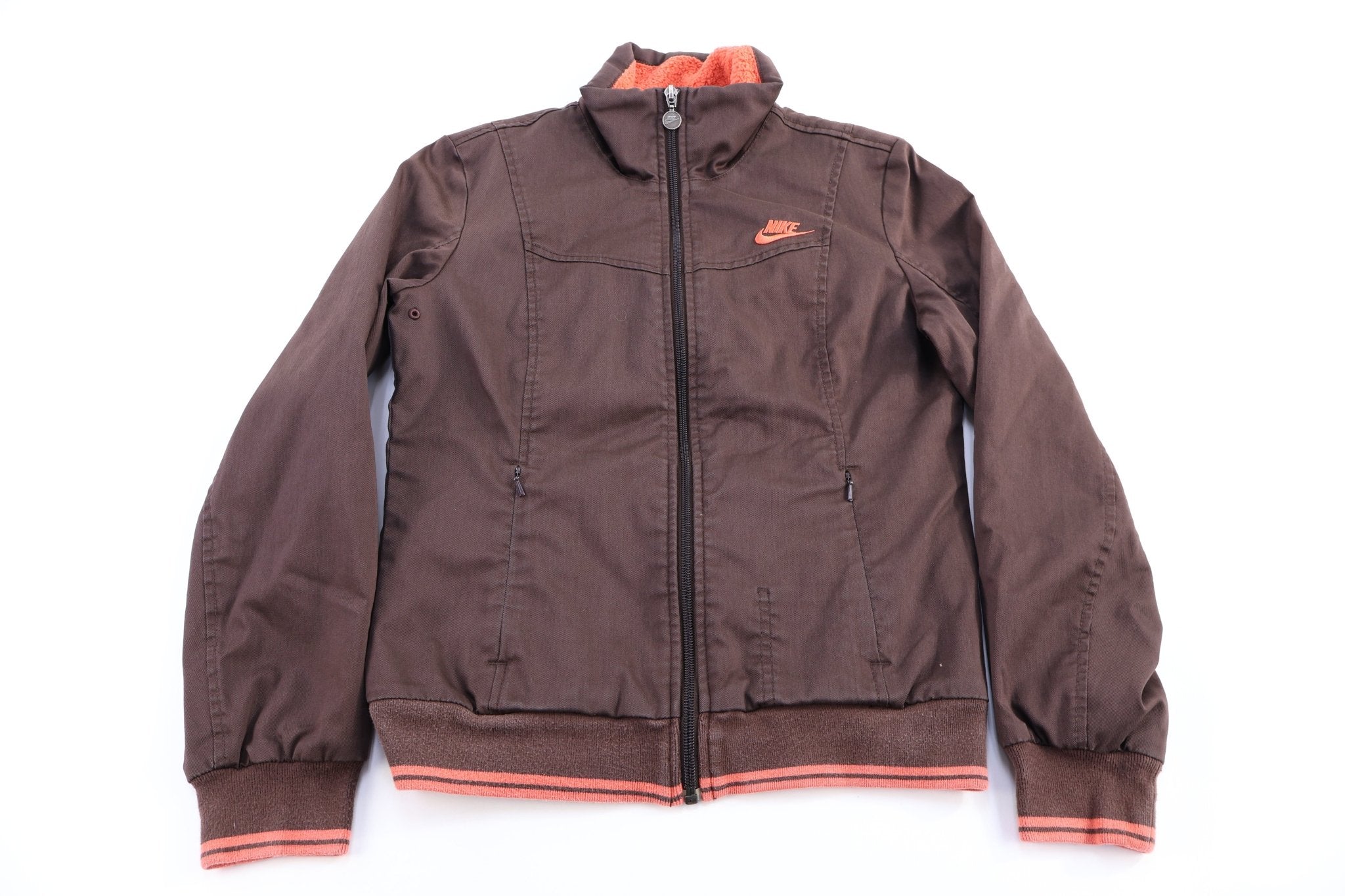 Women's Nike Brown Full Zip Jacket - Jacket - Thrifted Threads
