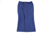 Women's Nike Embordered Logo Blue Pants - Pants - Thrifted Threads