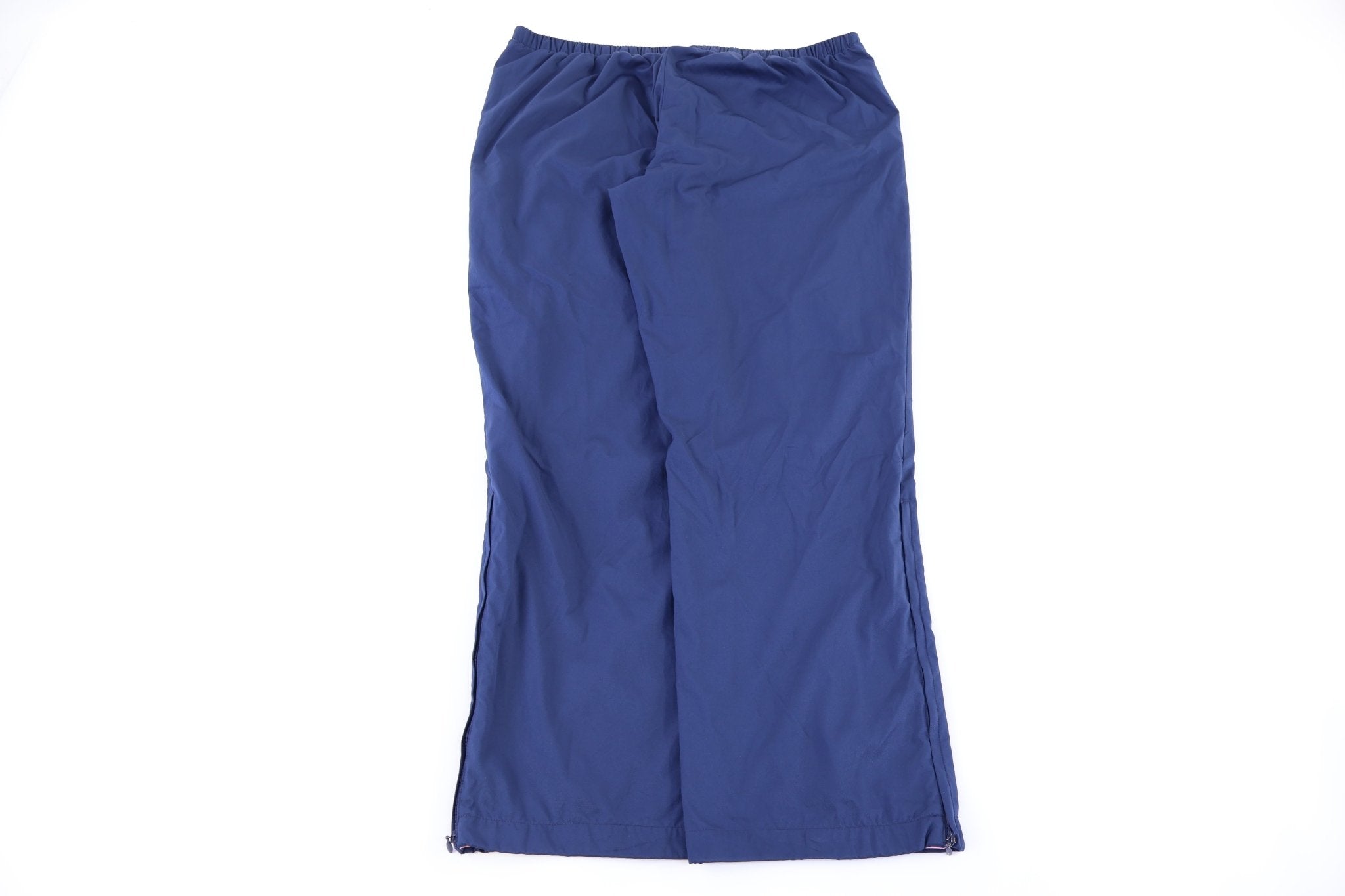 Women's Nike Embordered Logo Blue Pants - Pants - Thrifted Threads