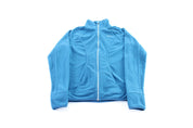 Women's Nike Embroidered Logo Aqua Fleece Zip Up Jacket - ThriftedThreads.com