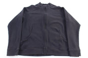 Women's Nike Embroidered Logo Black Full Zip Jacket - Jacket - Thrifted Threads