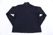 Women's Nike Embroidered Logo Black & White Full Zip Jacket - Jacket - Thrifted Threads