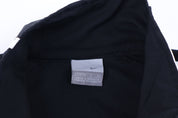 Women's Nike Embroidered Logo Black & White Full Zip Jacket - Jacket - Thrifted Threads