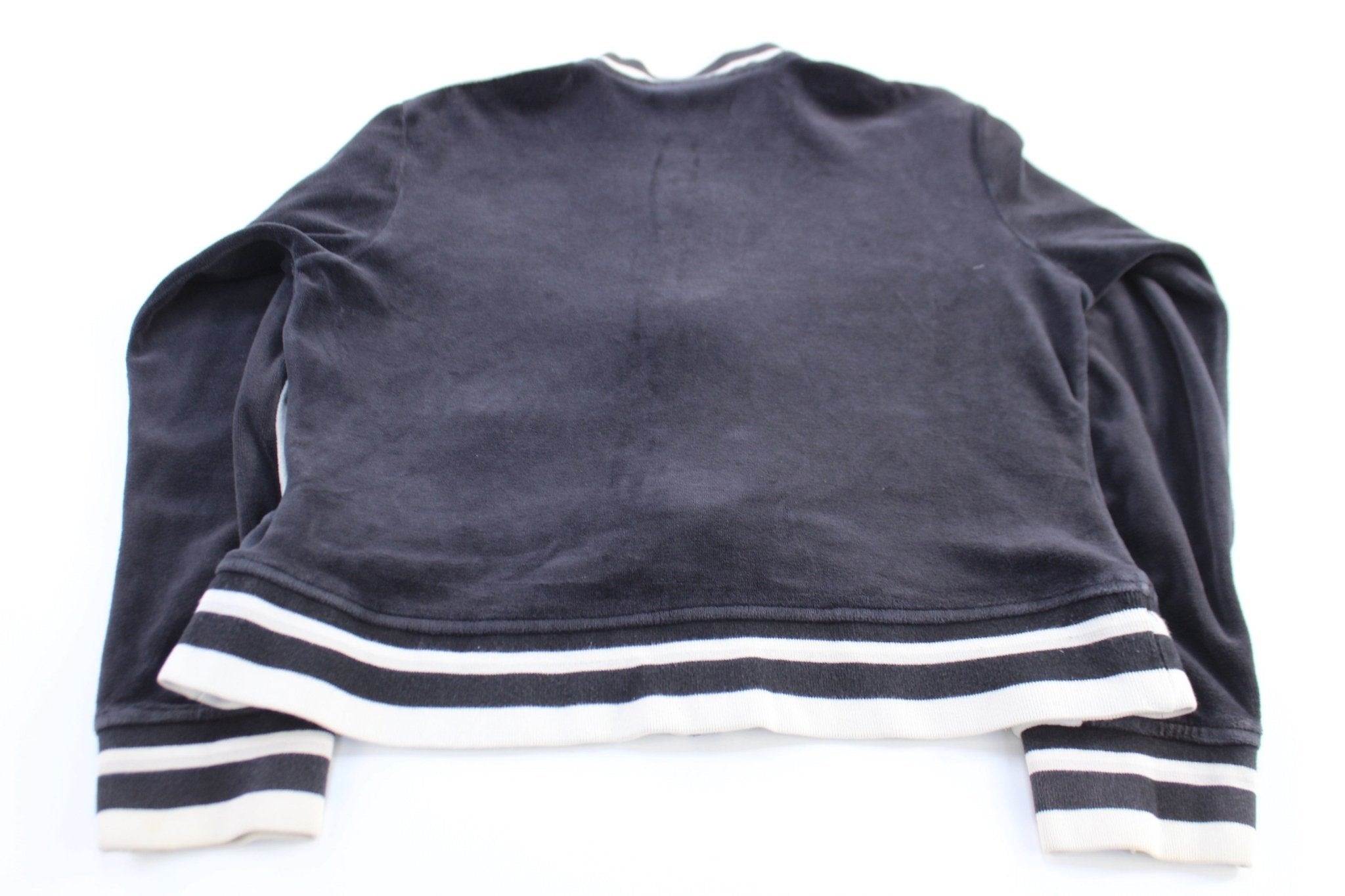 Women's Nike Embroidered Logo Black & White Track Jacket - Jackets - Thrifted Threads