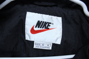 Women's Nike Embroidered Logo Black & White Zip Up Jacket - Jacket - Thrifted Threads