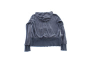 Women's Nike Embroidered Logo Black Zip Up Jacket - ThriftedThreads.com