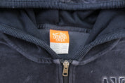 Women's Nike Embroidered Logo Black Zip Up Jacket - Jacket - Thrifted Threads