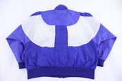 Women's Nike Embroidered Logo Blue & White Full Zip Jacket - Jacket - Thrifted Threads