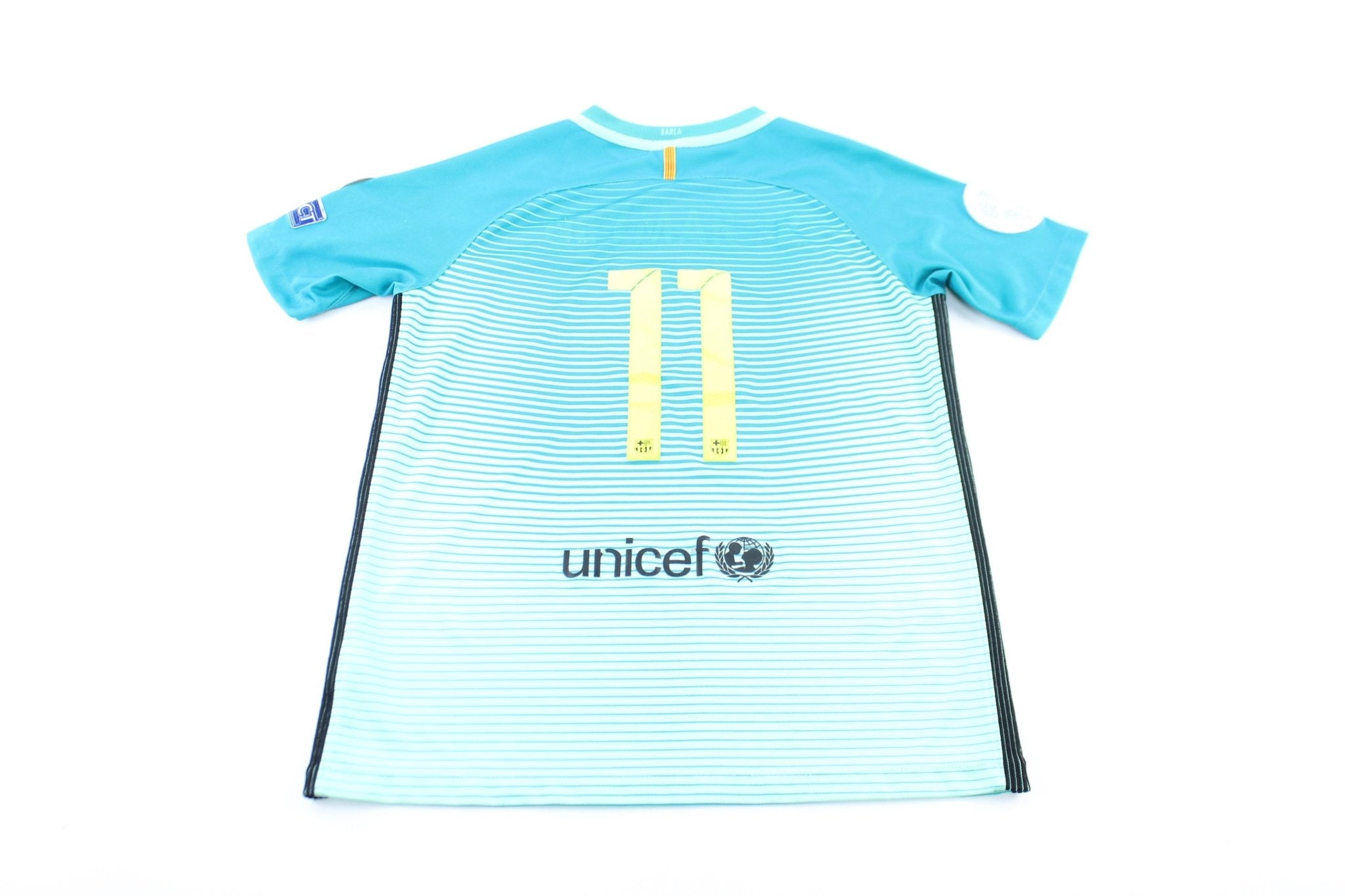 Women's Nike Embroidered Logo FC Barcelona Soccer Jersey - ThriftedThreads.com