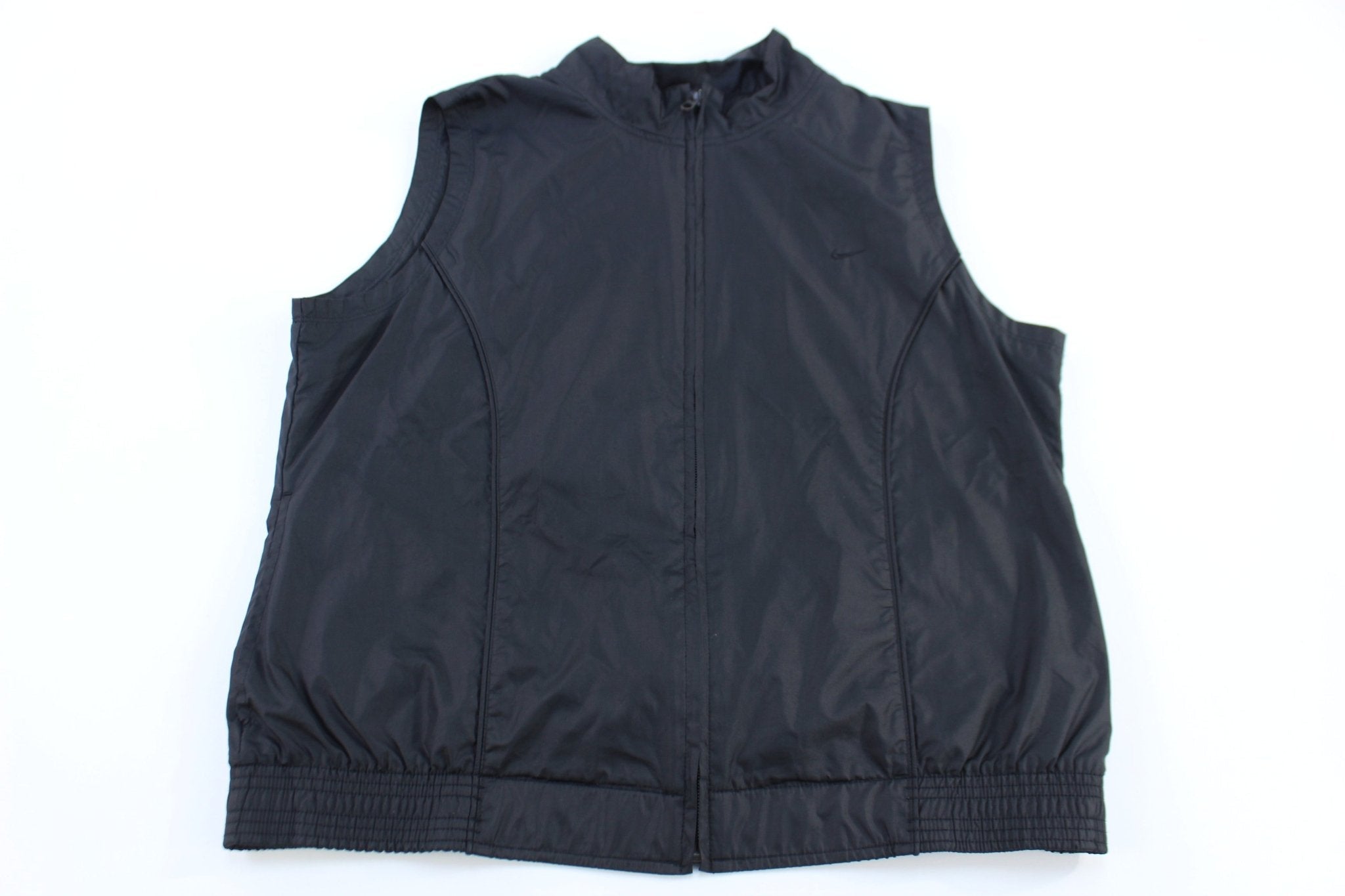 Women's Nike Embroidered Logo Full Zip Vest - Vest - Thrifted Threads