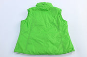 Women's Nike Embroidered Logo Green & White Reversible Vest - Jackets - Thrifted Threads
