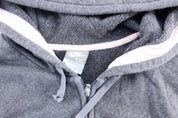 Women's Nike Embroidered Logo Grey Zip Up Hoodie - Jacket - Thrifted Threads